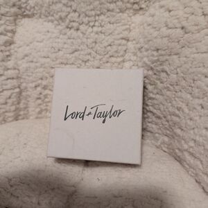Lord & Taylor Hoop Earrings